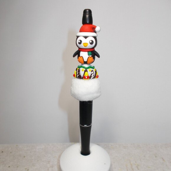 Christmas Penguin Pen - Picture 1 of 2